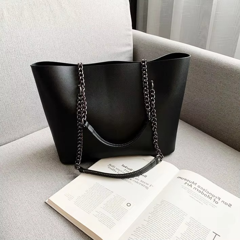 Custom Logo Purses Women's Shoulder Pu Bags Wallet Designer Leather Tote Hand Bags